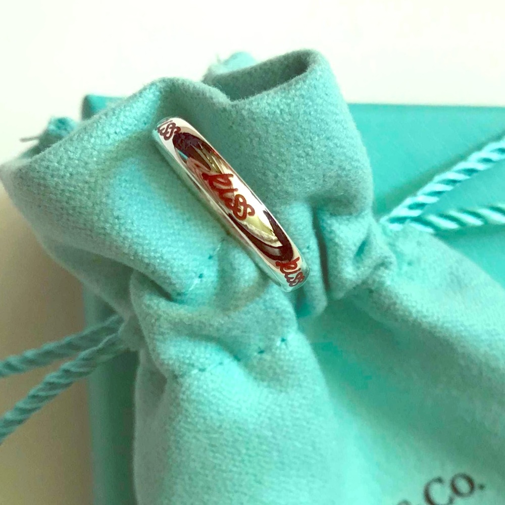 Authentic Tiffany&Co "kiss" ring by Picasso - 5